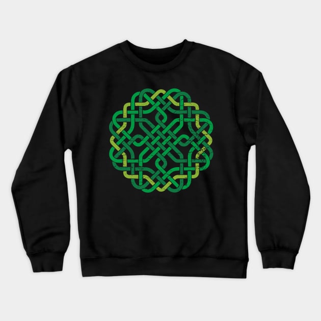 Celtic Knot Gaelic knotwork art Icovellavna Crewneck Sweatshirt by tatadonets